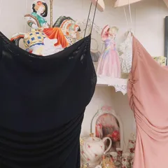 Đầm 2 dây lưới dẽo cổ đổ hàng tk cao cấp pt Giá 250k