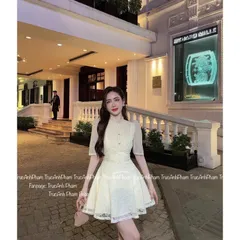Đầm ren đep Hàng có sẵn giao ngay Hàng đường may đẹp, kỹ, đúng mô tả.  100% sử dụng hình ảnh thật của sản phẩm  GÍa 290k