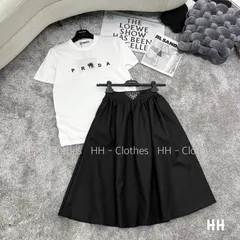 Set áo thun + chân váy như hình Hàng có sẵn giao ngay Giá 280k