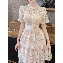 Đầm ren cao cấp Chất liệu ren y hình Giá 340k Hàng có sẵn giao ngay Hàng đường may đẹp, kỹ