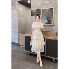 Đầm ren cao cấp Chất liệu ren y hình Giá 340k Hàng có sẵn giao ngay Hàng đường may đẹp, kỹ