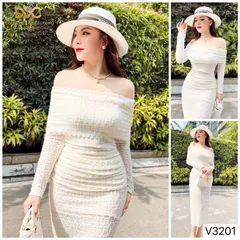 Đầm trễ vai ren Hàng cao cấp Hàng có sẵn giao ngay Giá 290k