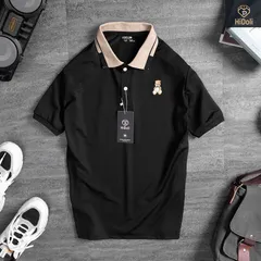 Áo polo nam vải  cotton dày dặn,mềm mịn kháng khuẩn mềm mát, khử mùi hôi, không bai dão