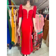 Đầm dạ hội đính kết siêu đẹp