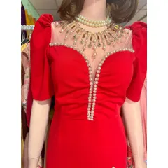 Đầm dạ hội đính kết siêu đẹp