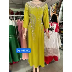 Dạ hội áo dài đính kết sang trọng