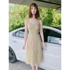 Đầm ren 2 dây siêu đẹp Giá 399k, người ta đang bán gần 9xx Hàng có sẵn giao ngay Đủ size tới 70kg