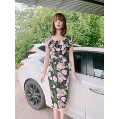Đầm lụa siêu đẹp Hàng có sẵn giao ngay Chất liệu lụa siêu đẹp, nhẹ, không nhăn, không rút, mềm mát Giá 400k