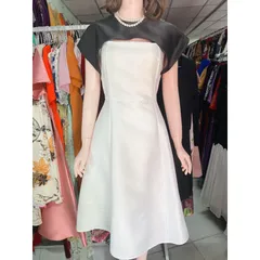 Đầm dự tiệc tiểu thư thiết kế choàng vai che bắp tay sang chảnh  Hàng có sẵn giao ngay L Chất liệu tapta cao cấp