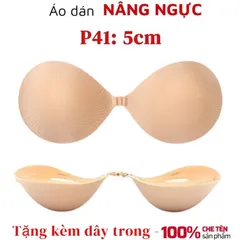 ÁO BRA DÁN NÂNG NGỰC SILICON CÀI TRƯỚC KHÔNG GỌNG HÌNH BÀN TAY Hàng có sẵn giao ngay Màu nude Giá 120k Size A