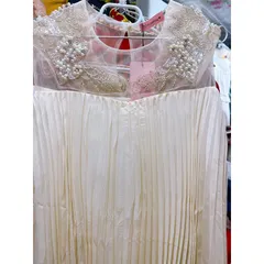 Đầm dập ly form suông đính kết cao cấp Hàng có sẵn giao ngay  Bầu bì bon chen thoải mái, form rộng Giá 290k