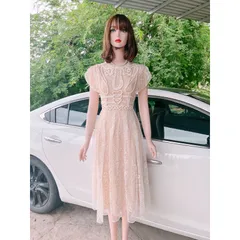 Đầm thiết kế ren ngực vặn thừng  sang chảnh phù hợp đi làm đi chơi Giá 450k Hàng có sẵn giao ngay Đủ size tới 3XL