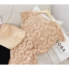 sét áo ren + váy ren + áo lót bên trong  có kèm thêm ảnh chụp thật chất liệu ren / tone  màu nude trẻ trung nữ tính