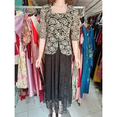 Đầm cổ vest trung niên peplum ren cao cấp  Hàng có sẵn giao ngay Dứoi 70kg mặc đẹp Giá 399k Chất liệu ren cao cấp