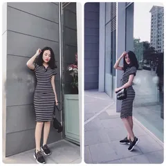 Đầm  len tăm body, dễ mặc, dễ phối đồ. Đảm bảo không bai không nhão. Ko xù lông. Hàng có sẵn giao ngay Có co giãn
