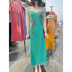 dạ hội áo dài sang trọng