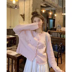 Áo len dệt kim dài tay dáng rộng thời trang Hàn Quốc  Hàng có sẵn giao ngay Màu đỏ đô Hàng Quảng Châu cao cấp
