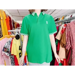 Áo thun nam nữ đều mặc đẹp Hàng có sẵn giao ngay 2XL Chất liệu thun da cá sấu sang trọng Giá 230k
