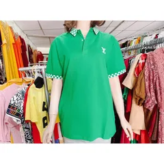 Áo thun nam nữ đều mặc đẹp Hàng có sẵn giao ngay 2XL Chất liệu thun da cá sấu sang trọng Giá 230k