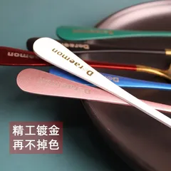 Muỗng Tròn Bằng Thép Không Gỉ Hình Mèo Hoạt Hình Dễ Thương Giá 20k/ cái Hàng có sẵn giao ngay  Màu 3 Hồng  + đen