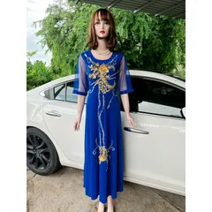 Đầm solen đính kết siêu đẹp Giá 399k Hàng có sẵn giao ngay  Chất liệu solen xịn đẹp, có co giãn dễ mặc Có đủ size