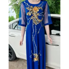 Đầm solen đính kết siêu đẹp Giá 399k Hàng có sẵn giao ngay  Chất liệu solen xịn đẹp, có co giãn dễ mặc Có đủ size