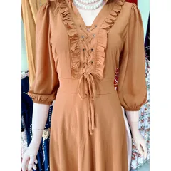 Đầm đúp lót 2 lớp Hàng cao cấp  Chất liệu chifffon cao cấp xịn Hàng có sẵn giao ngay  Giá 290k Dưới 70kg mặc đẹp Màu cam
