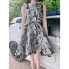 Đầm gấm cao cấp Đup lót 2 lớp Hàng có sẵn giao ngay Sang chảnh siêu đẹp Giá 290k