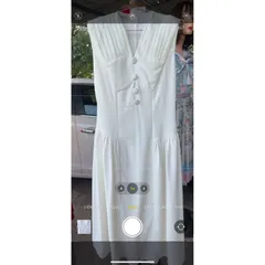 ĐẦM XẾP LY NGỰC Hàng cao cấp Giá 299k Hàng có sẵn giao ngay Đủ size màu trắng kem