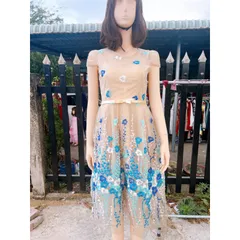 Đầm ren có đúp lót cao câp Giá 290k Hàng có sẵn giao ngay