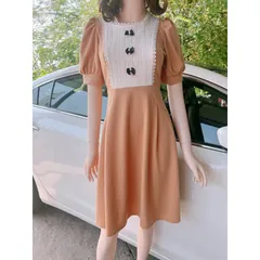 Váy thiết kế tinh tế, thanh lịch phối ren Giá 299k Hàng có sẵn giao ngay Màu nude Có co giãn