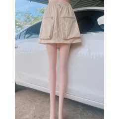 chân váy hộp Màu nude Size SML Eo bo chun co giãn dễ mặc Có 2 túi hộp Giá 150k