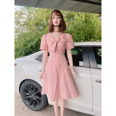 Đầm hồng cao cấp Chất liệu gấm xốp dễ chịu Hàng có sẵn giao ngay Đủ size tới 75kg Giá 290k