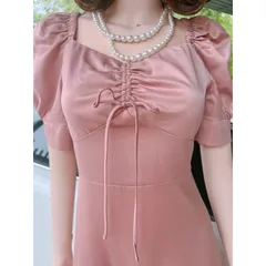 Đầm màu hồng pastel siêu đẹp Giá 290k Hàng có sẵn giao ngay Chất liệu siêu đẹp, mịn, mát
