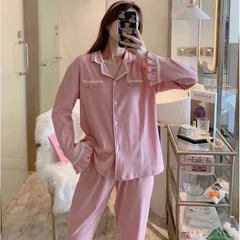 Bộ ngủ mặc nhà pizama Màu đen và hồng Giá 190k Hàng có sẵn giao ngay