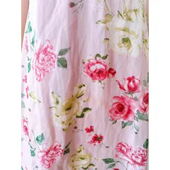 Đầm hoa hồng màu hồng đẹp lắm khach oi Phía sau bo chun dễ mặc  Hàng có sẵn giao ngay Giá 290k