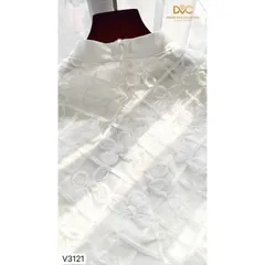 VÁY TRẮNG XOÈ TẦNG KÈM ĐAI  Hàng cao cấp DVC Giá 390k Hàng có sẵn giao ngay