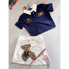 Set siêu câp gồm áo + váy quần Giá 490k Hàng có sẵn giao ngay Kèm ảnh thật shop chụp