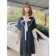 Đầm đen co giãn Giá 290k Hàng có sẵn giao ngay Hàng dưới 75kg