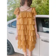 Đầm tầng đính kết siêu đẹp