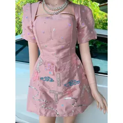 Đầm đính kết siêu đẹp Giá 390k Hàng có sẵn giao ngay