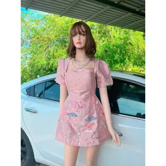Đầm đính kết siêu đẹp Giá 390k Hàng có sẵn giao ngay