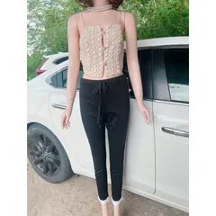 Set ao ren 2 dây + quần thể thao viền Giá 200k/ cả set  HÀng có sẵn giao ngay Size SM