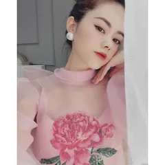 Đầm hồng siêu đẹp Có lót bên trong Giá 290k Hàng có sẵn giao ngay