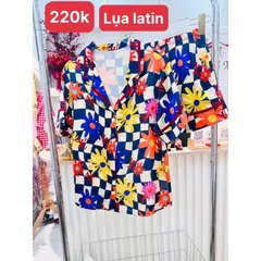 Thế giới đồ mặc nhà, mặc ngủ Chất liệu lụa latin Hàng cao cấp đẹp, mịn, sang Giá trên ảnh