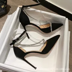 Giày Cao Gót Đính Đá Thời Trang Giá 290k Hàng có sẵn giao ngay Size 39-40