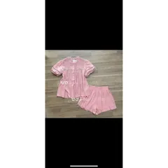 Set babydoll chất lennin cổ tròn phối ren + quần short ngắn Có sẵn màu xanh lá Hàng đẹp Giá 290k