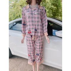 Bộ pizama Đồ bộ tay dài hình gấu Giá 190k/ cả bộ Hàng chính chủ An Thuỷ Hàng có sẵn giao ngay