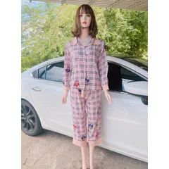 Bộ pizama Đồ bộ tay dài hình gấu Giá 190k/ cả bộ Hàng chính chủ An Thuỷ Hàng có sẵn giao ngay