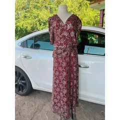 Đầm kim sa trung niên siêu đẹp Hàng có sẵn giao ngay Giá 360k